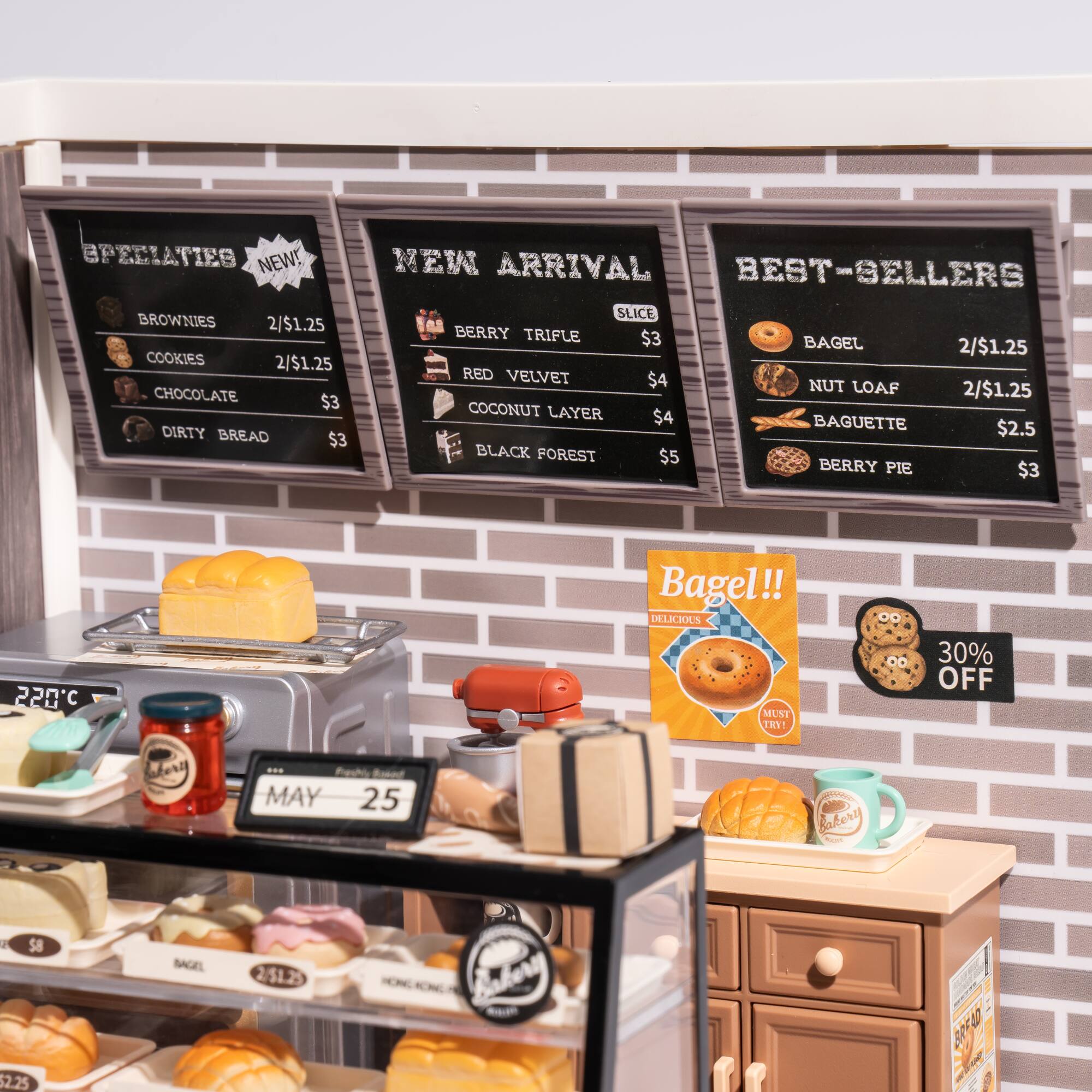 Rolife® Super Creator Golden Wheat Bakery